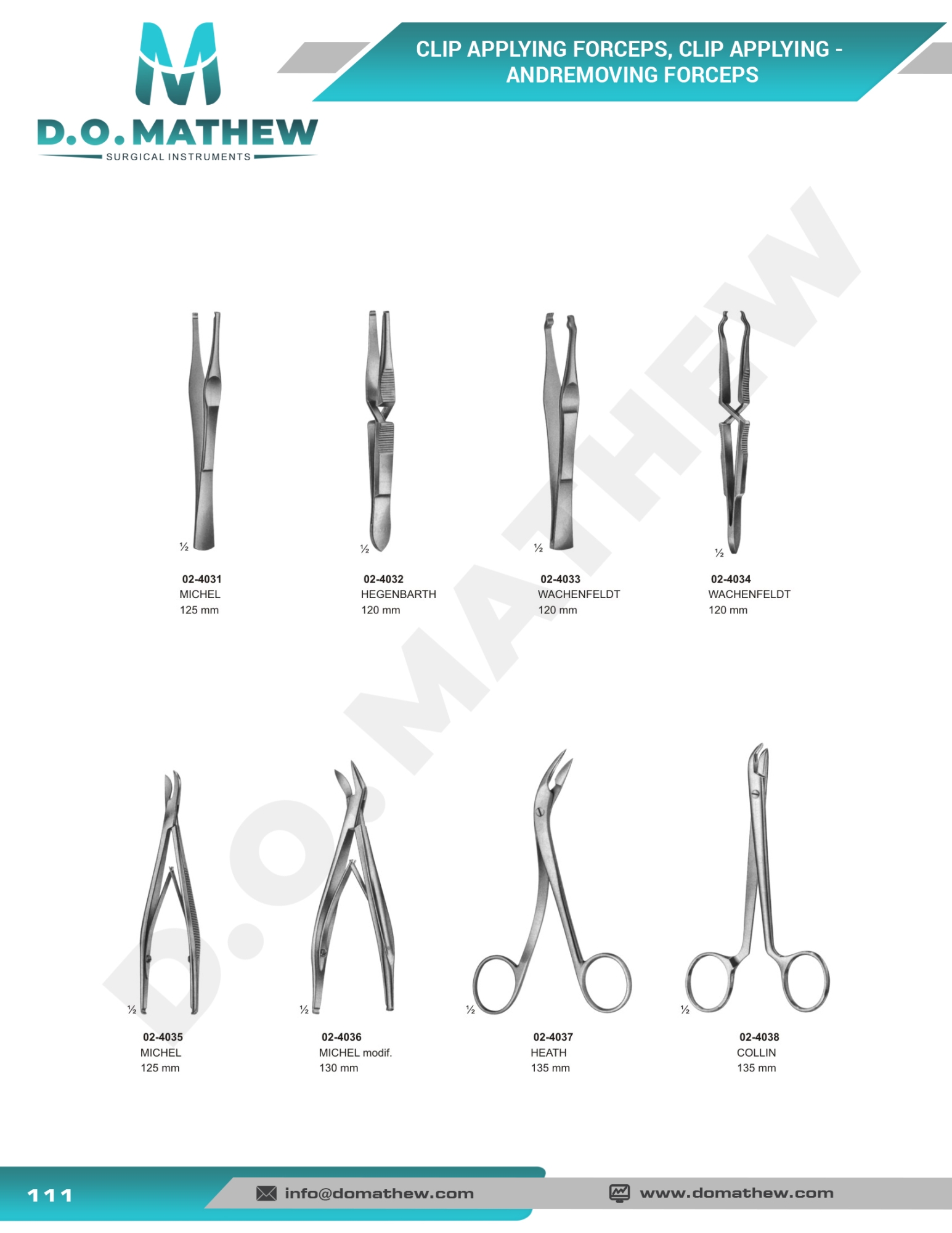 Suture Instruments, Needles, Probes, Applicators, Pocket Instruments Set